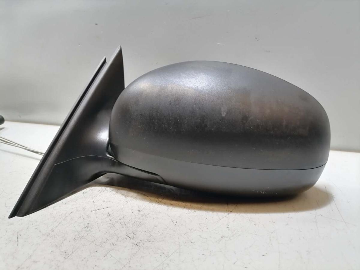 Skoda Fabia 2 original Au&szlig;enspiegel links manuell verstellbar 9153 Anthracite grey Bj.2009